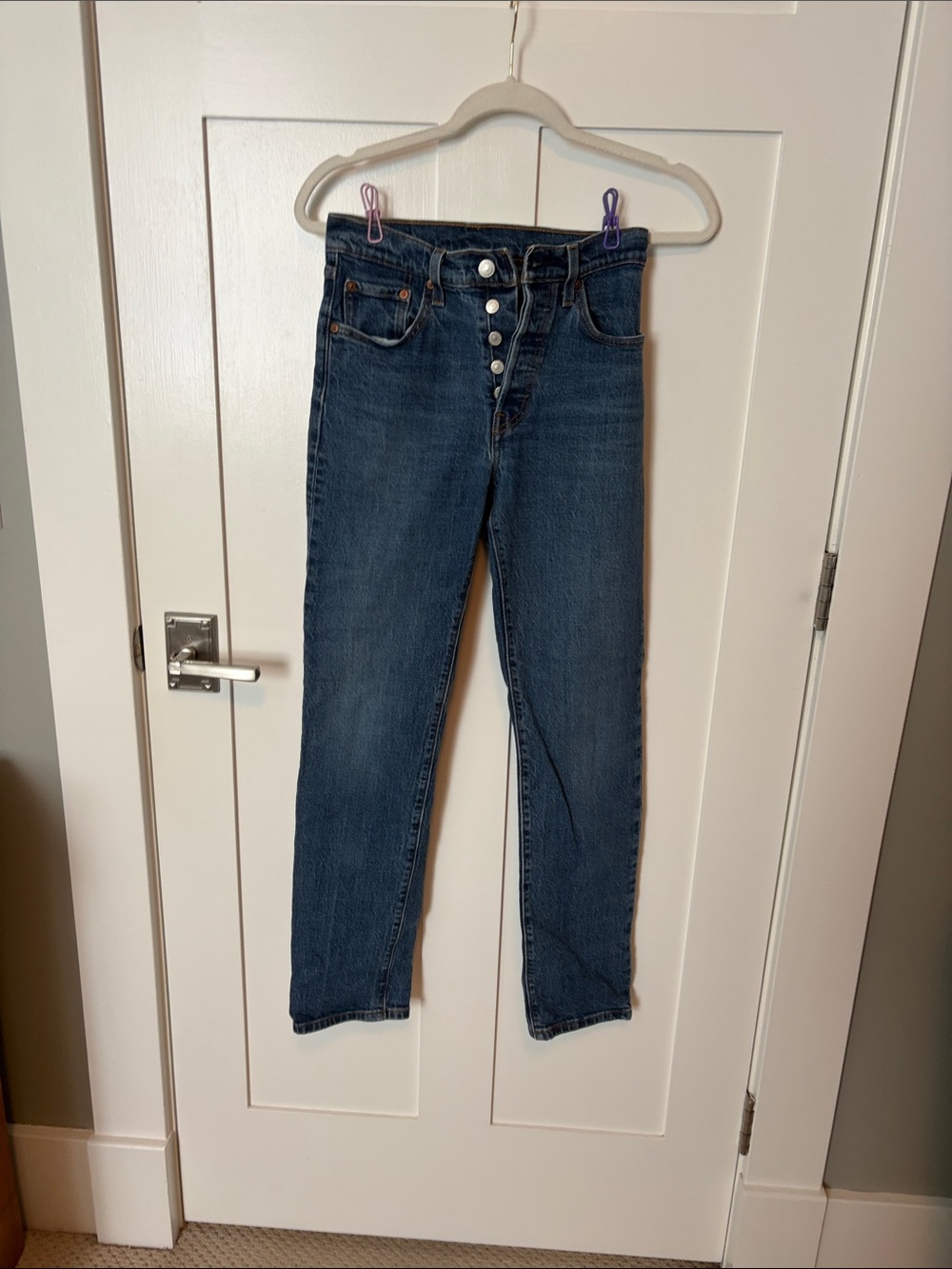 Levi’s 501 High-Rise Jeans with Button Fly